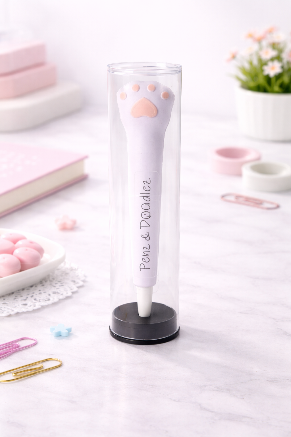 White Paw Squishy